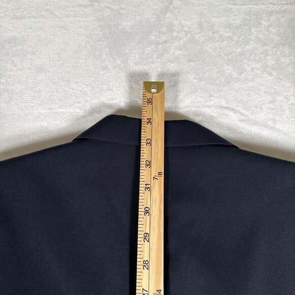 Vintage L.L. Bean Blazer Men Size 42T Blue Golden Buttons 2-Button Sport Coat EU - Picture 13 of 13